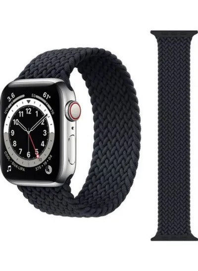 38 40mm Woven Single Loop Strap Black. ZeeSafe