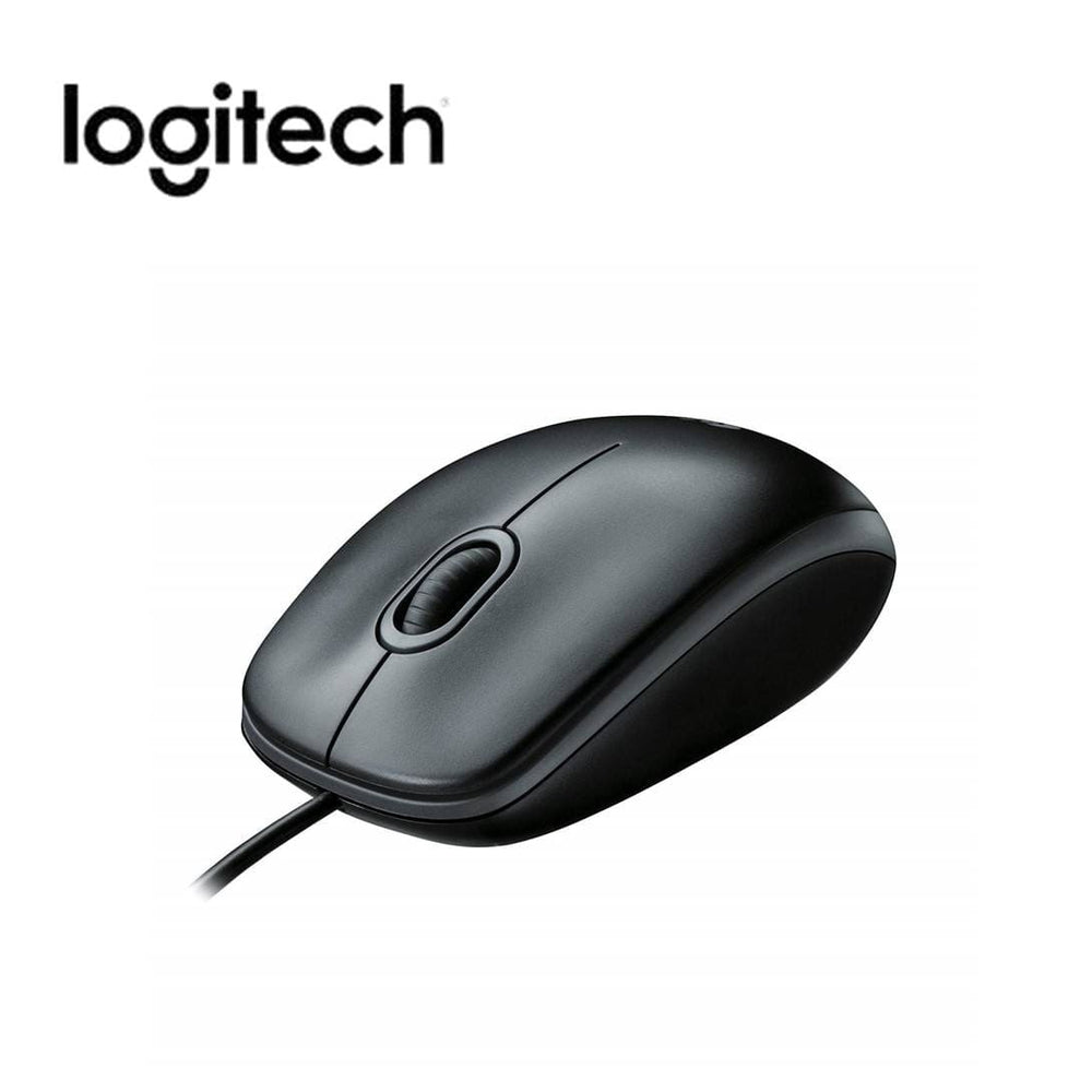 Logitech M90 USB Wired Mouse - Black