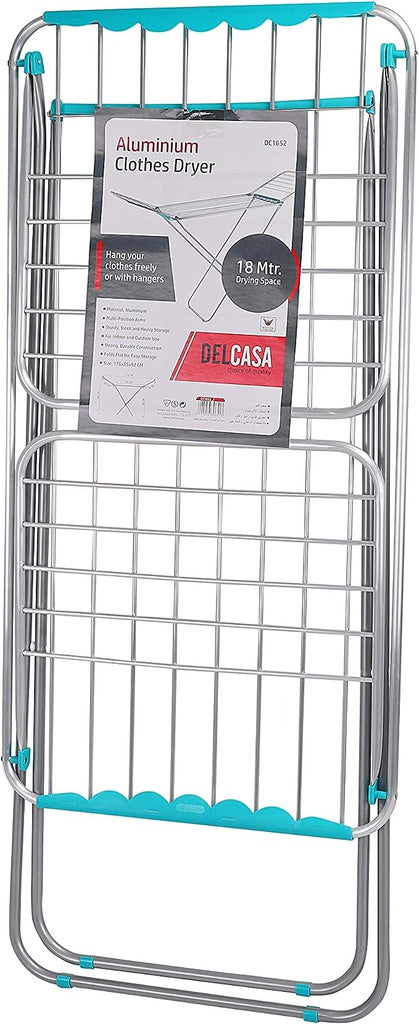 DELCASA ALUMINIUM CLOTH DRYER 18M