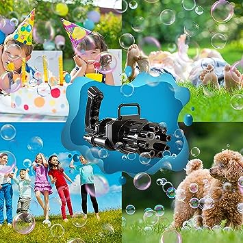 Electric Bubble Machine GUN Black(MIX COLOR)