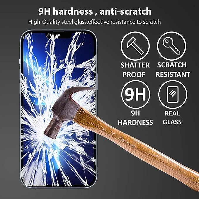 IPHONE 13 PRO MAX FULL GLUE BLACK GLASS PROTECTOR