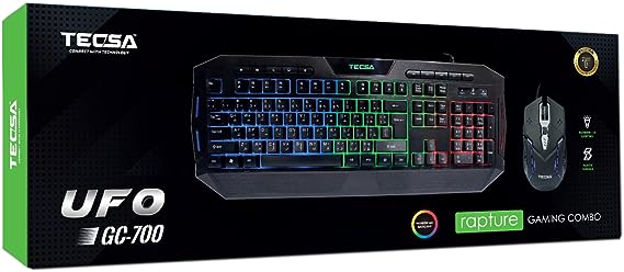 TECSA GK 700 KEYBOARD AND MOUSE