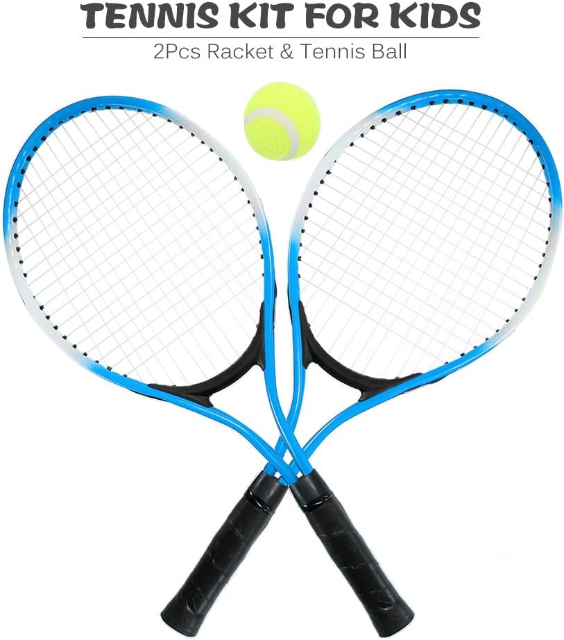 2Pcs Kids Tennis Racket String Tennis Rackets