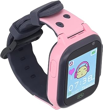 Kids Smart Watch Phone, Voice Call Camera Boys Girls Smartwatch Z4 (Pink)