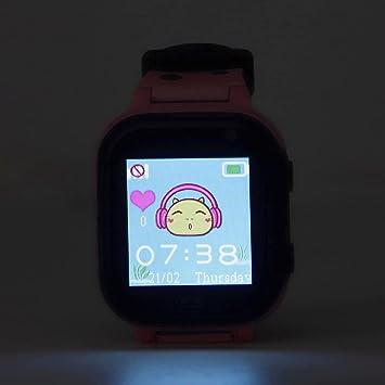 Kids Smart Watch Phone, Voice Call Camera Boys Girls Smartwatch Z4 (Pink)