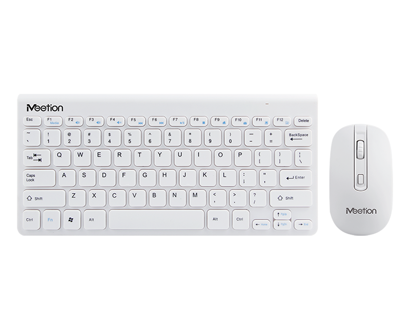 Wireless keyboard + wireless mouse (White / Black)