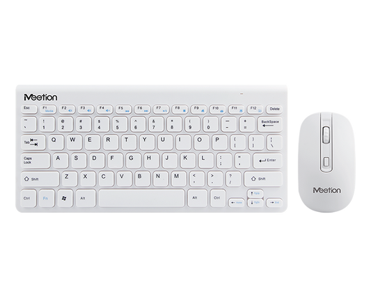 Wireless keyboard + wireless mouse (White / Black)