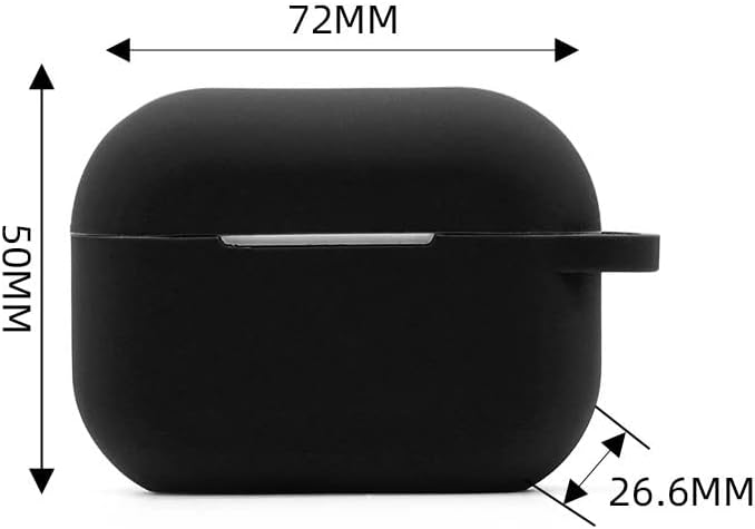 Silicone Protective Case FOR Airpod Pro BLACK( Mix Color)