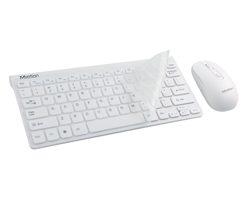 Wireless keyboard + wireless mouse (White / Black)